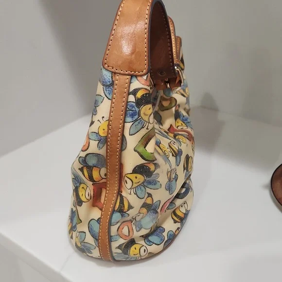 Dooney & Bourke Bees Rainbow zipper